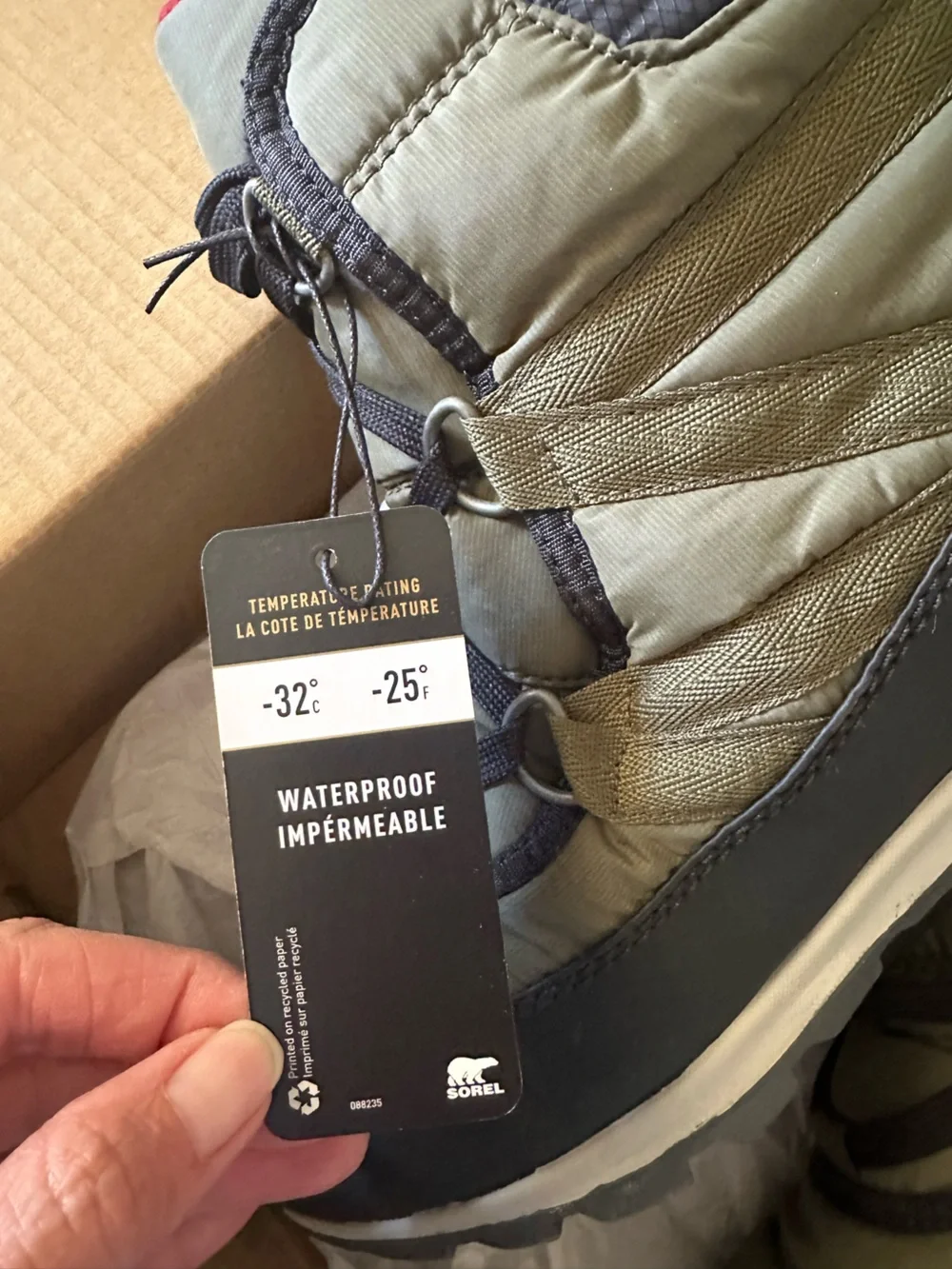 Sorel insulated winter